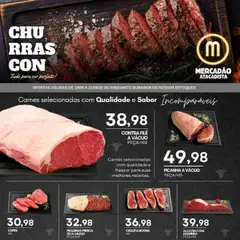 Pré-Visualização do folheto "Ofertas Churrasco" da loja Mercadão Atacadista válido a partir de 19/09/2025