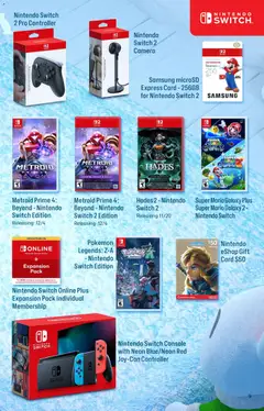 Ad Preview of GameStop Holiday Gift Guide from 11/01/2025 | Page: 9