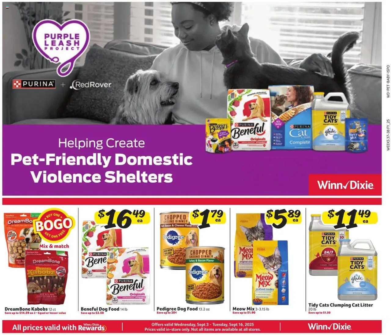 Winn Dixie In-Store Flyer from 09/03/2025 - Flyer - Page number 1