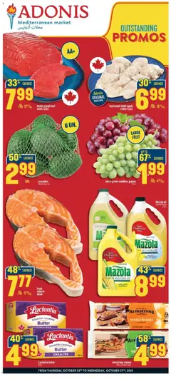 Preview of leaflet Weekly Flyer from shop Adonis is valid from Oct 23, 2025