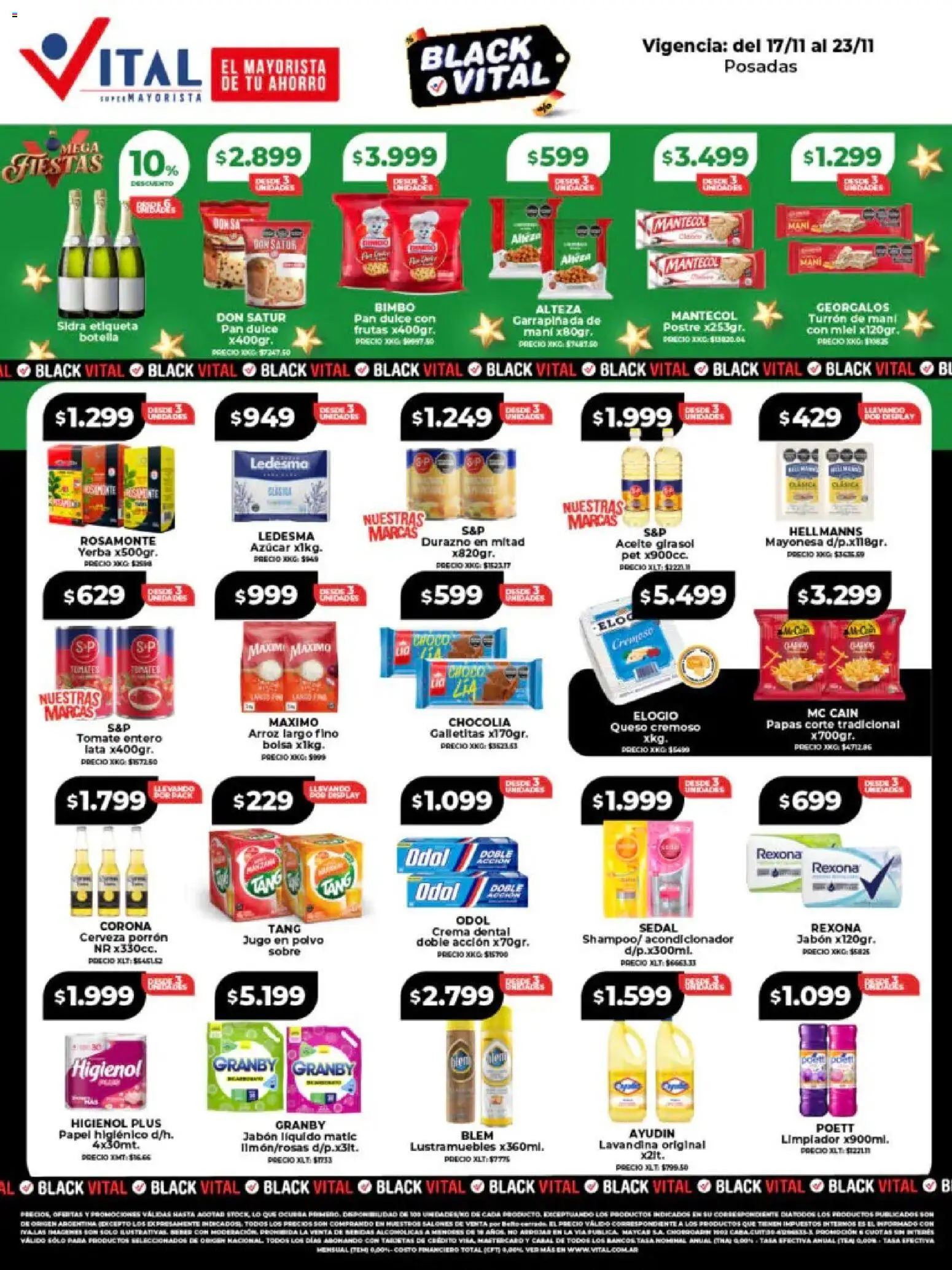 Vista previa del folleto de la tienda Vital válido desde el 17/11/2025 