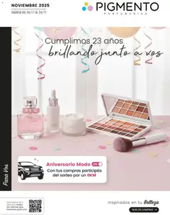 Vista previa del folleto de la tienda Pigmento válido desde el 04/11/2025 