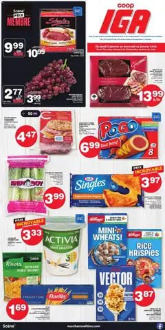 Preview of leaflet Îles de la Madeleine from shop IGA is valid from Jan 08, 2026