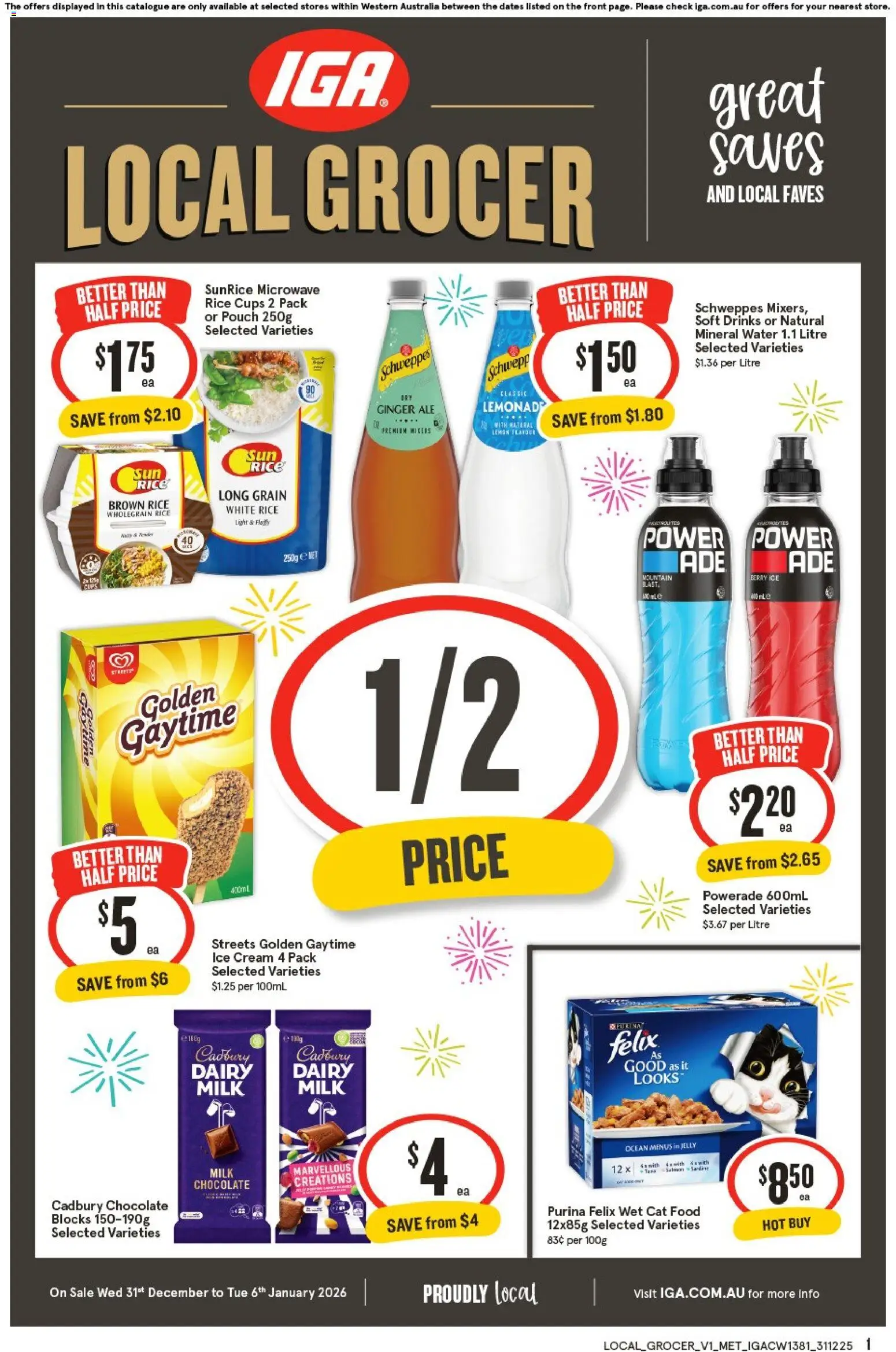 Preview of catalogue Local Grocer WA from shop IGA valid 31/12/2025