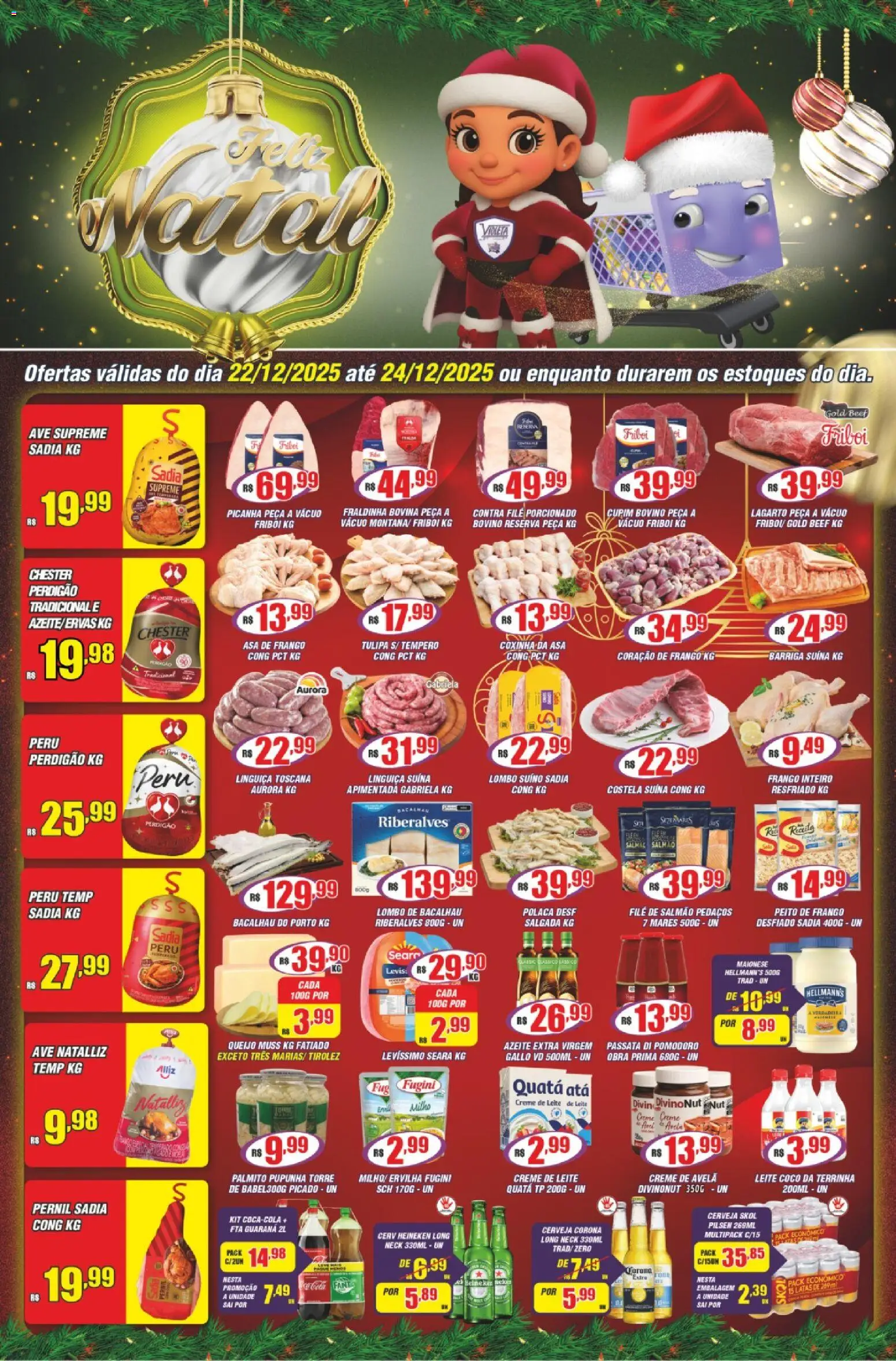 Pré-Visualização do folheto "Ofertas da semana" da loja Violeta Supermercados válido a partir de 22/12/2025