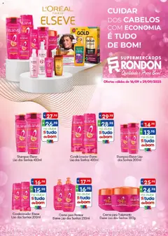 Pré-Visualização do folheto "Ofertas Elseve" da loja Supermercados Rondon válido a partir de 16/09/2025