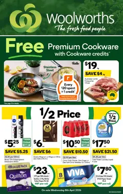 Preview of catalogue Woolworths catalogue from shop Woolworths valid 08/04/2026