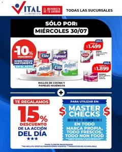 Vista previa del folleto de la tienda Vital válido desde el 30/07/2025 