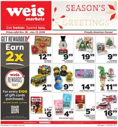 Ad Preview of Weis Ad from 11/28/2025