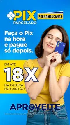 Pré-Visualização do folheto "Ofertas atuais" da loja Pernambucanas válido a partir de 18/09/2025