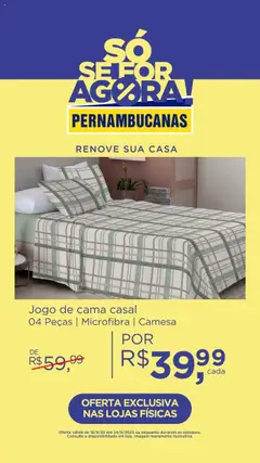 Pré-Visualização do folheto "Ofertas atuais" da loja Pernambucanas válido a partir de 18/09/2025
