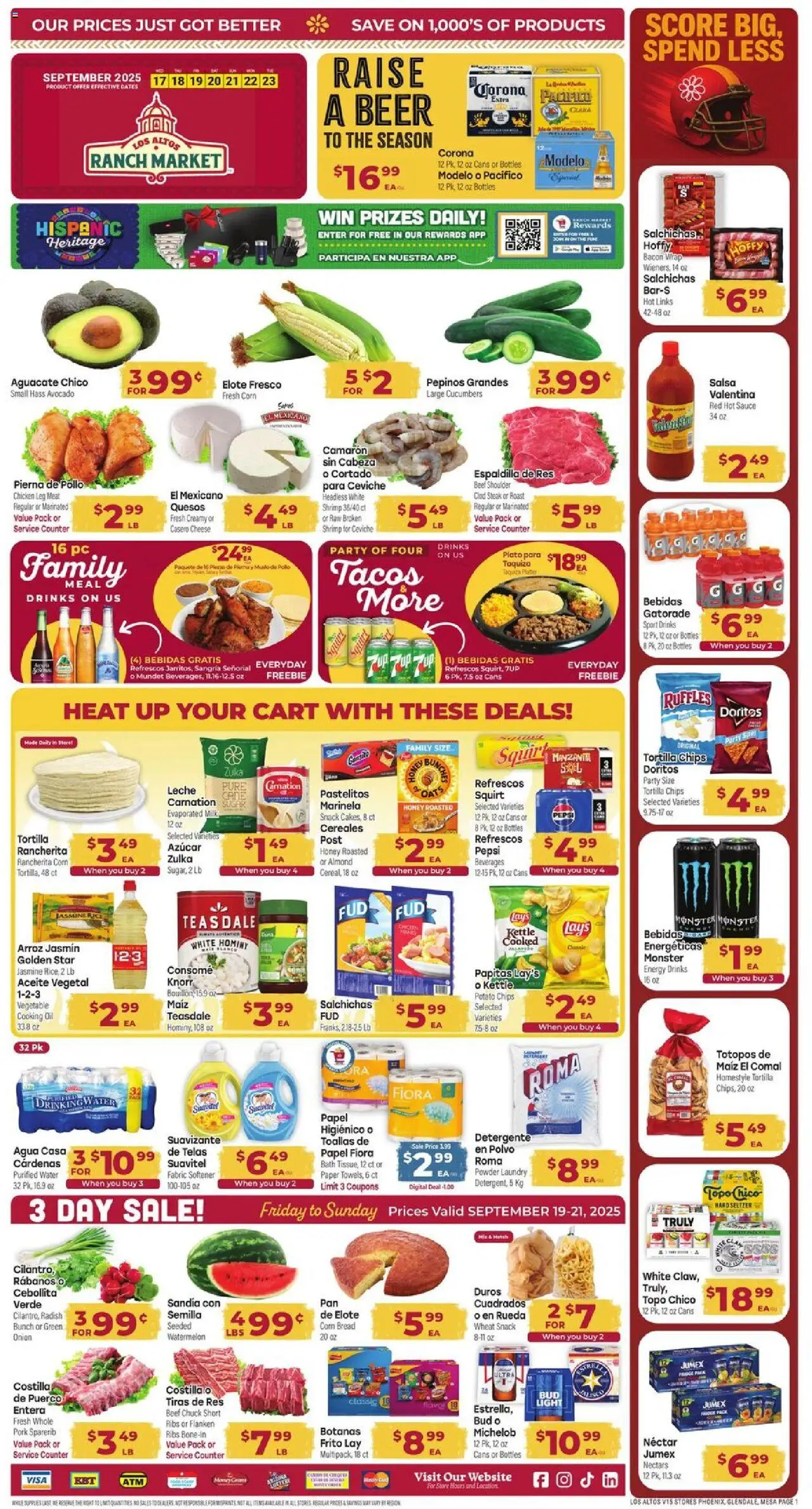 Cardenas Weekly Ad - AZ from 09/17/2025 - Flyer - Page number 1