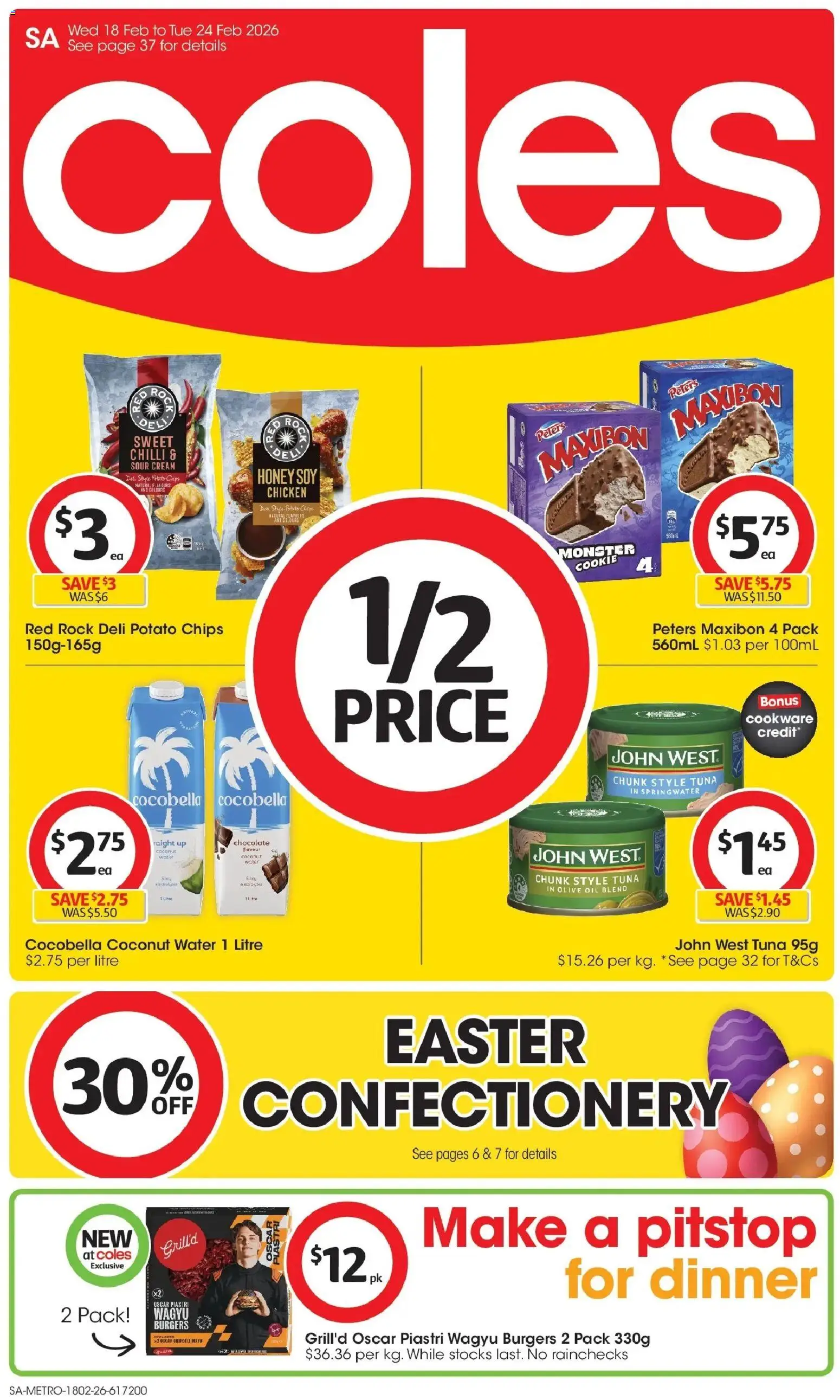 Preview of catalogue Catalogue SA from shop Coles valid 18/02/2026