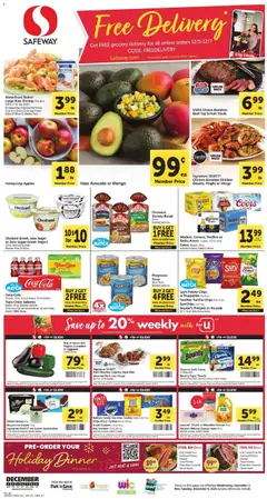 Ad Preview of Safeway Weekly Ad from 12/03/2025
