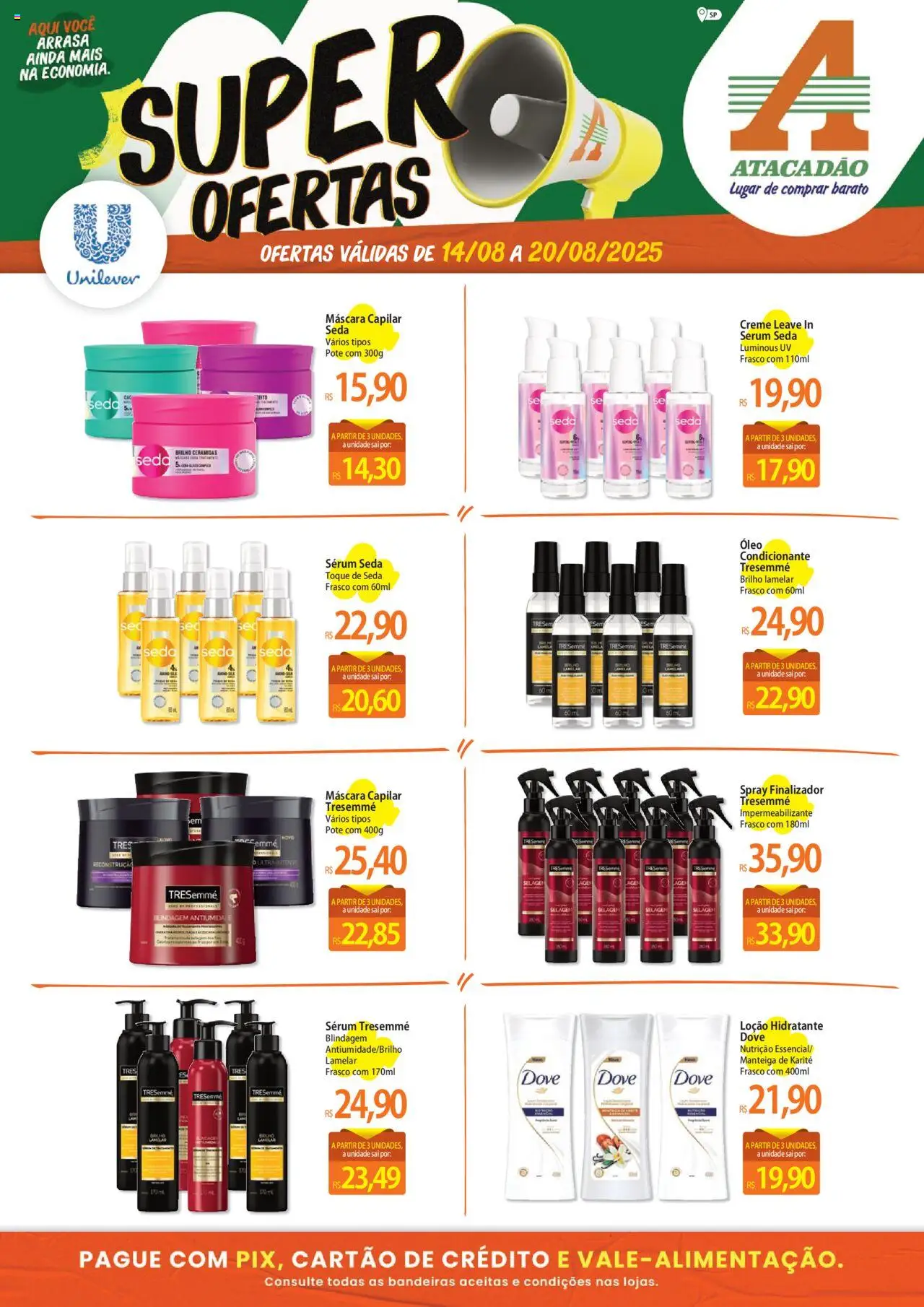 Atacadão folheto "Ofertas - SP" válido a partir de 14/08/2025 - número de página 1