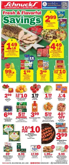 Ad Preview of Schnucks Ad from 11/28/2025