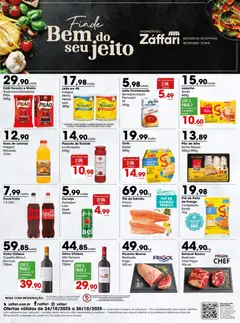 Pré-Visualização do folheto "Ofertas Fim de semana - SP" da loja Zaffari válido a partir de 24/10/2025