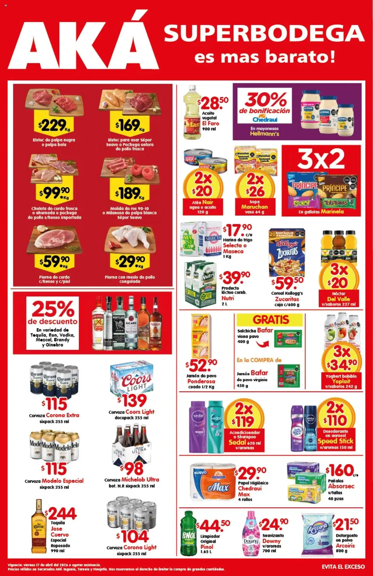 Vista previa las ofertas de la tienda Arteli - Arteli folleto Aká Superbodegas Foraneas desde el 17/04/2026 