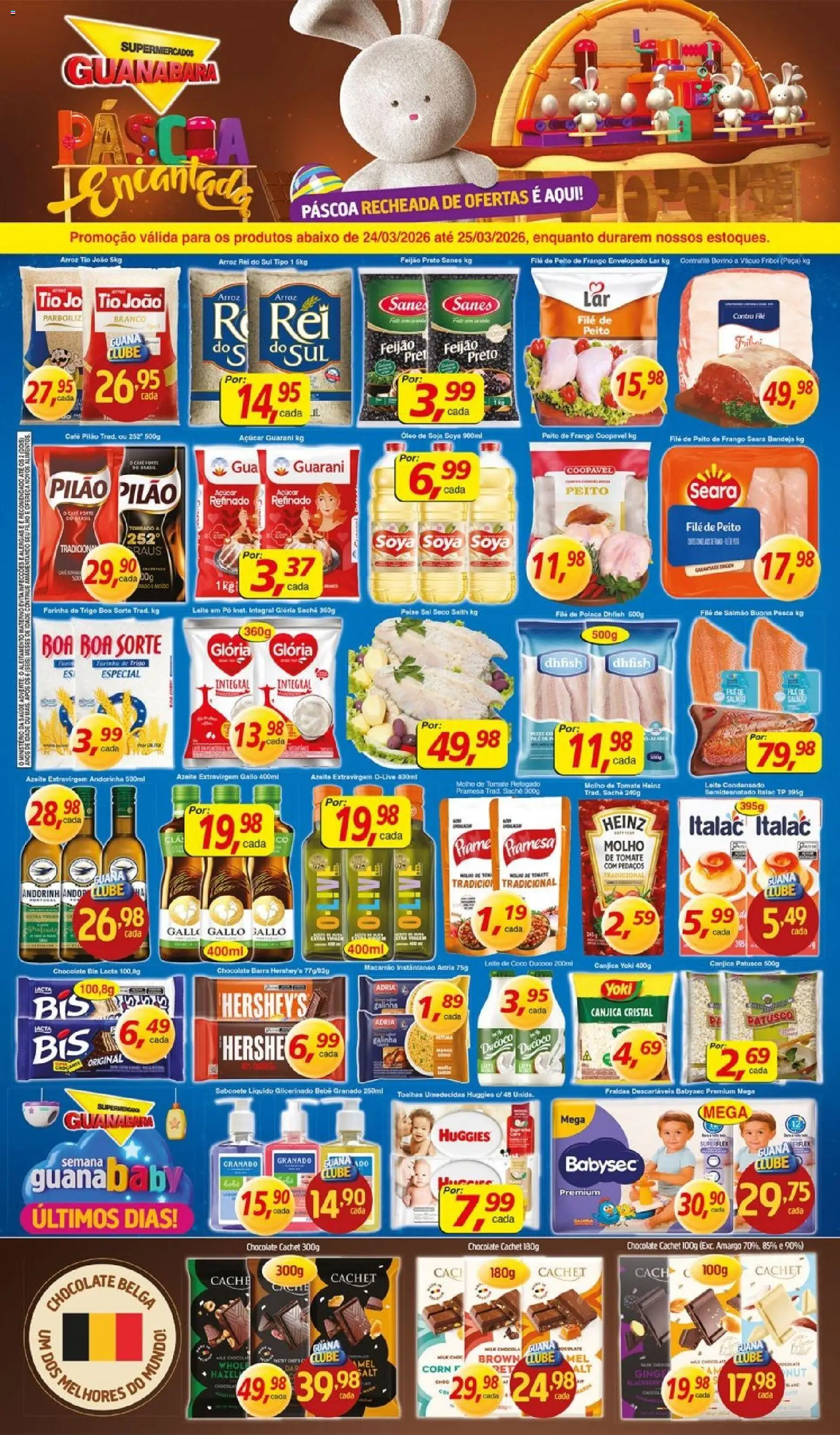 Pré-Visualização do folheto "Guanabara promoção" da loja Supermercados Guanabara válido a partir de 24/03/2026