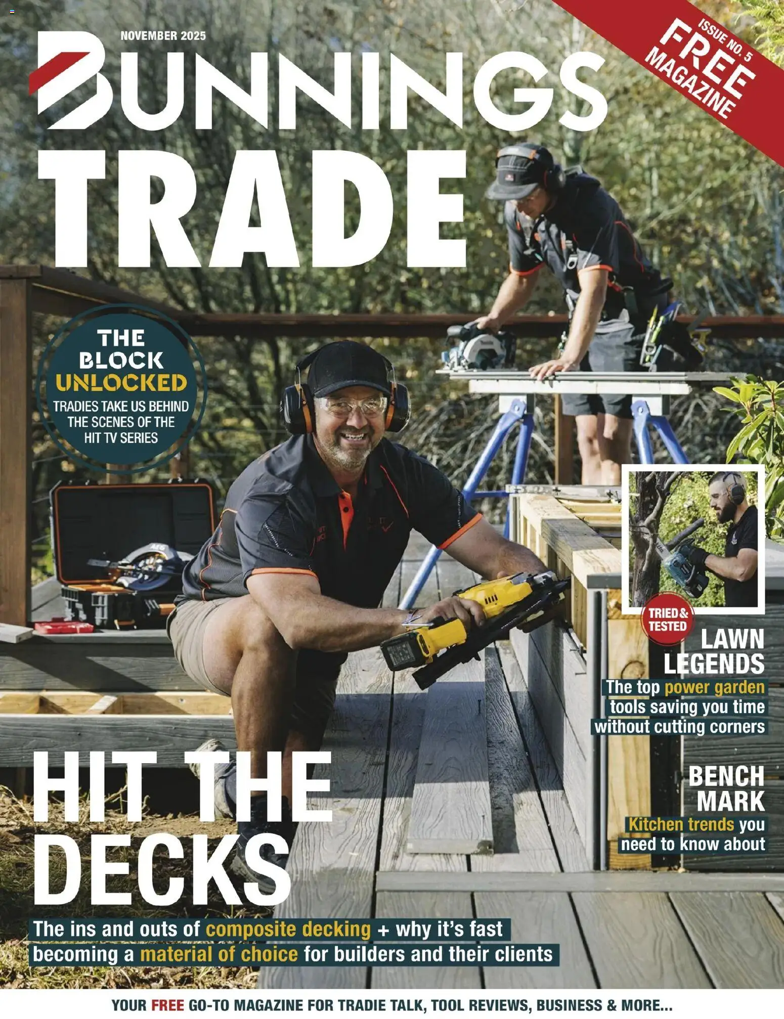 Preview of catalogue Trade Magazine November 2025 from shop Bunnings Warehouse valid 01/11/2025