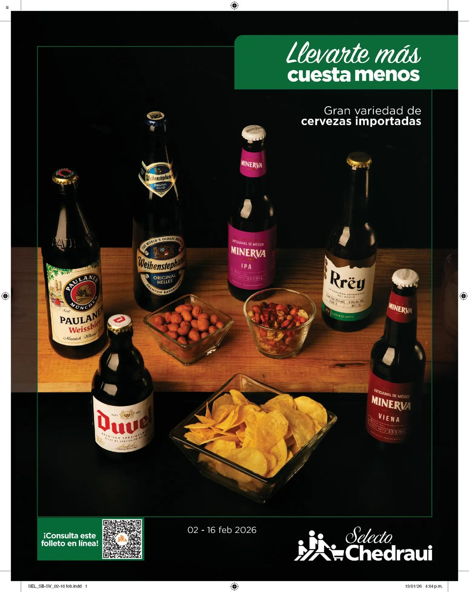 Vista previa las ofertas de la tienda Chedraui - Folleto Llevarte más cuesta menos desde el 02/02/2026 - Cerveza