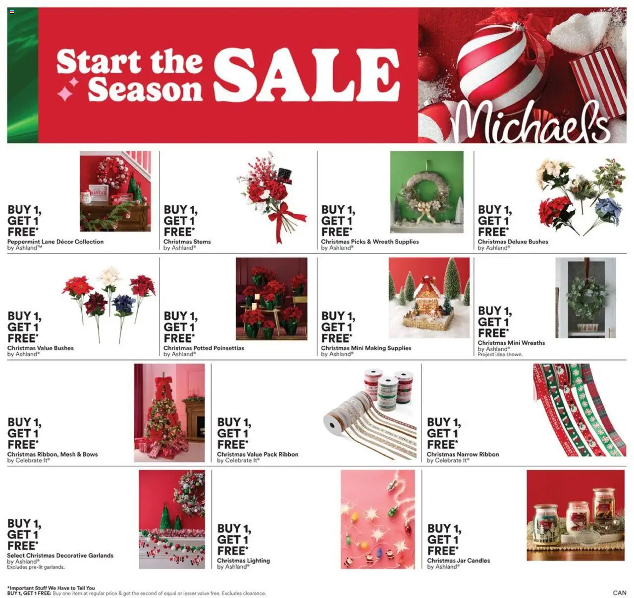 Michaels Sale Ad from 10/20/2025 - Flyer - Page number 1