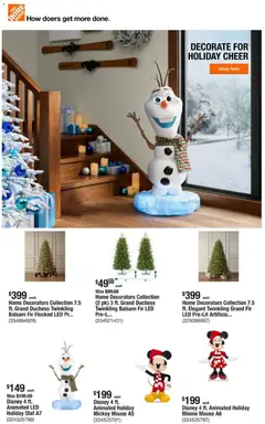 Ad Preview of Home Depot Weekly Ad - NC from 12/04/2025
