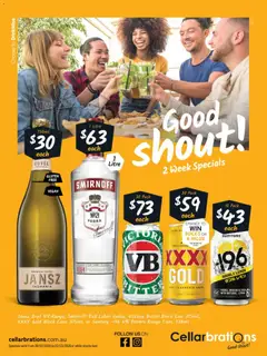 Preview of catalogue Cellarbrations catalogue Andamooka, Ceduna from shop Cellarbrations valid 09/03/2026