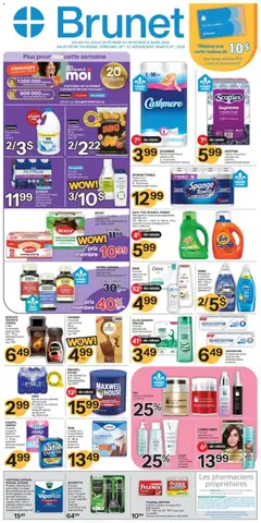 Preview of leaflet Weekly flyer / circulaire from shop Brunet is valid from Feb 26, 2026