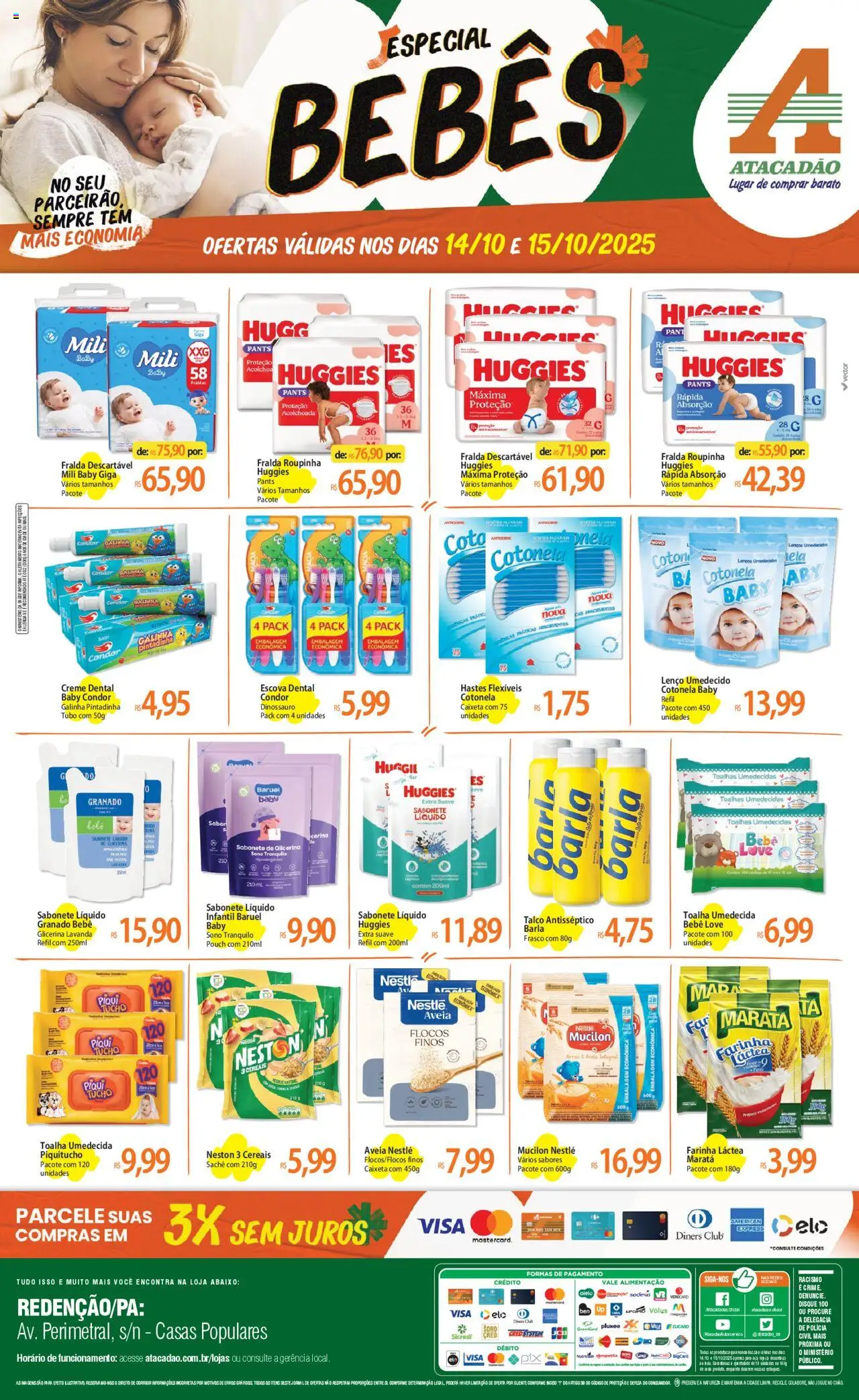 Atacadão folheto "Ofertas - PA" válido a partir de 14/10/2025 - número de página 1