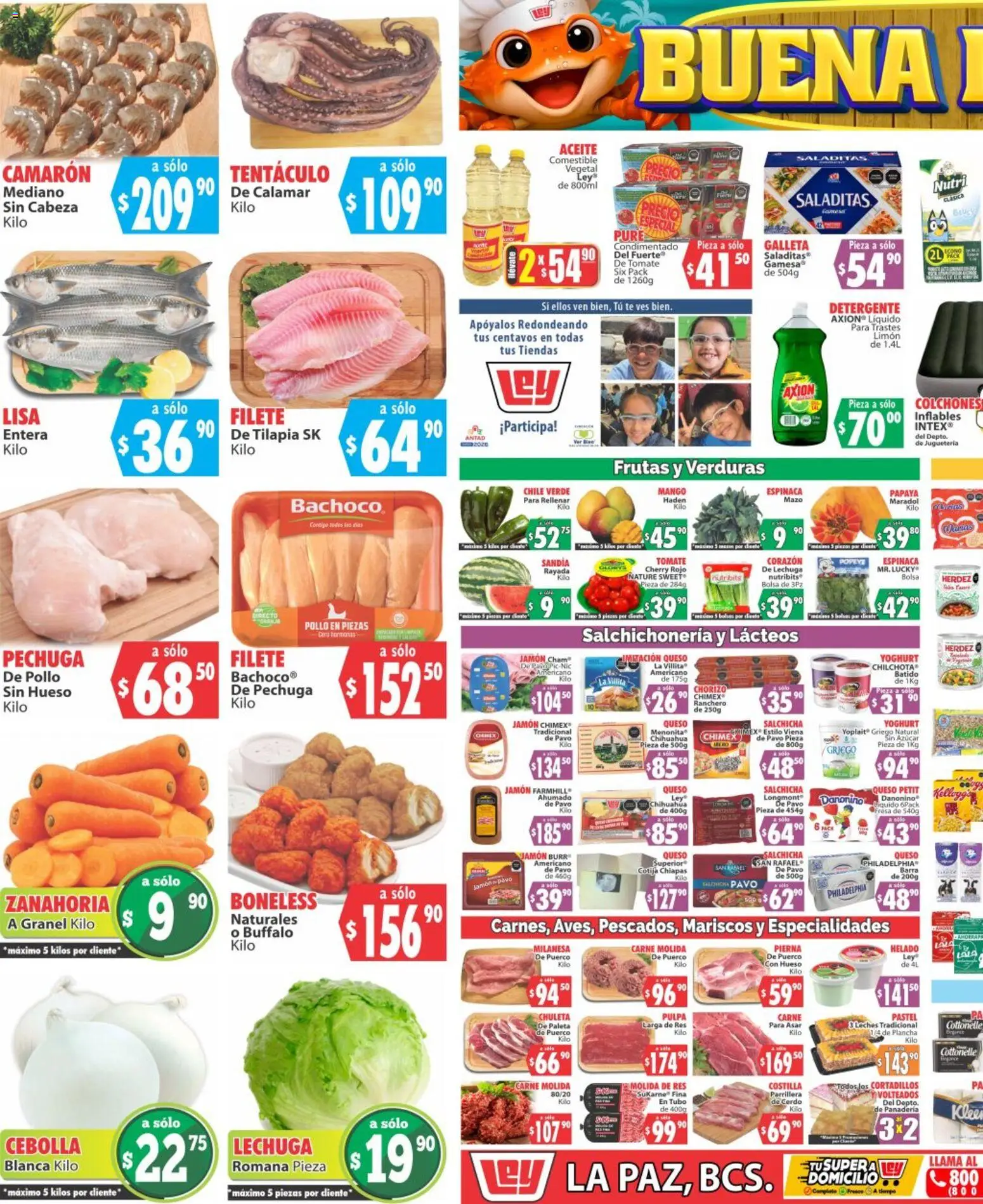 Vista previa las ofertas de la tienda Casa Ley - Casa Ley folleto Autoservicio La Paz, BCS desde el 07/03/2026 