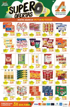 Pré-Visualização do folheto "Ofertas - PB" da loja Atacadão válido a partir de 04/11/2025