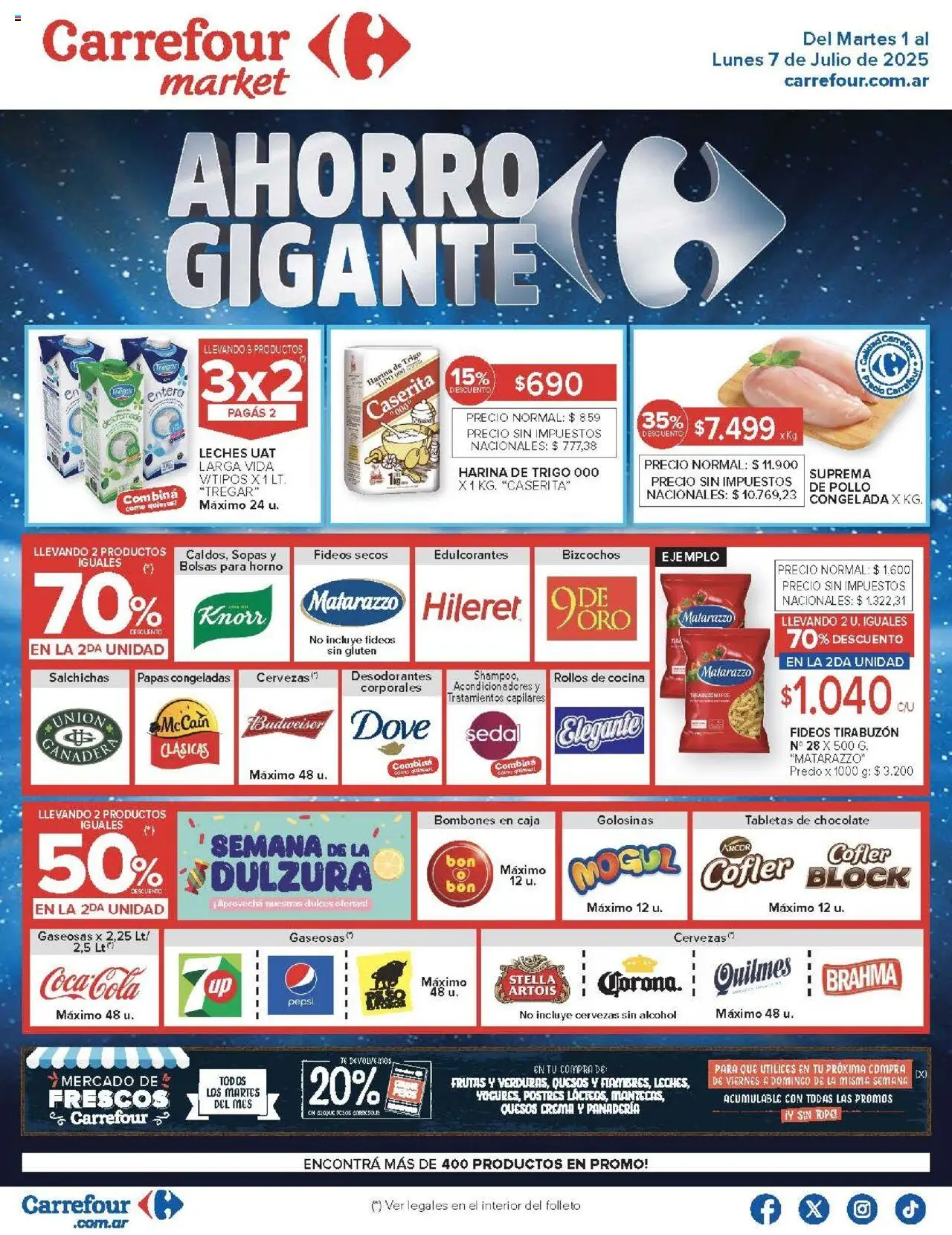 Carrefour Market Catálogo del 01/07/2025 Online