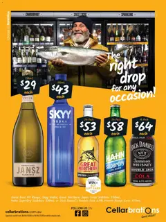 Preview of catalogue Cellarbrations catalogue QLD from shop Cellarbrations valid 06/04/2026