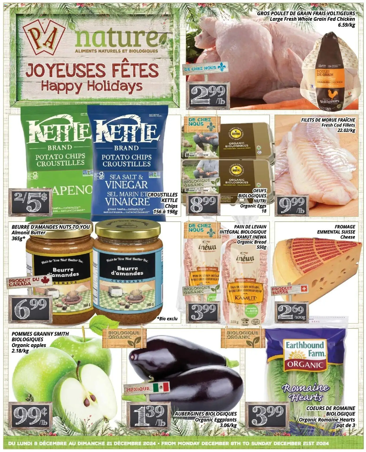 Preview of leaflet Pa nature Flyer from shop Pa Supermarché is valid from Dec 08, 2025