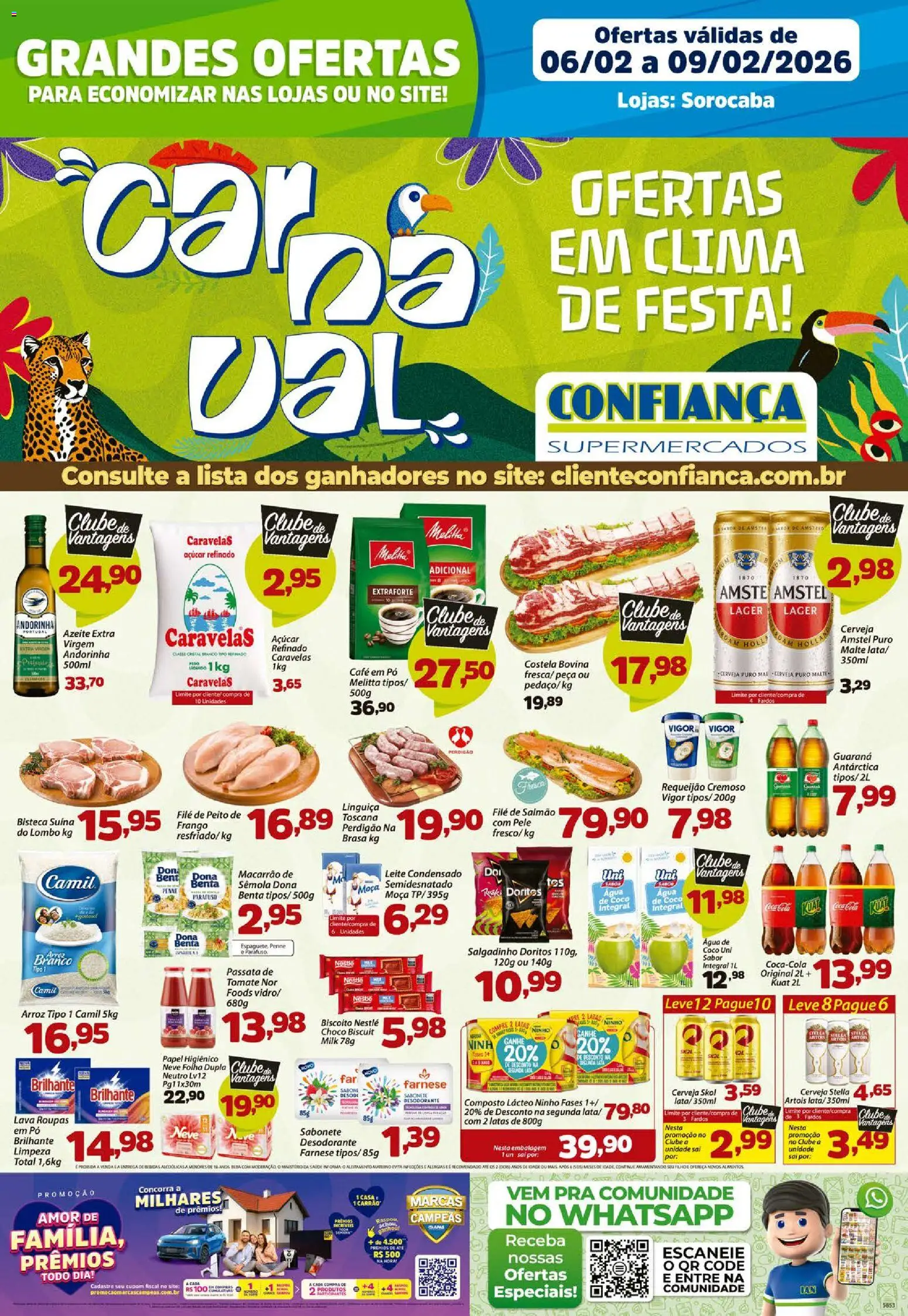 Pré-Visualização do folheto "Ofertas da semana" da loja Confiança válido a partir de 06/02/2026