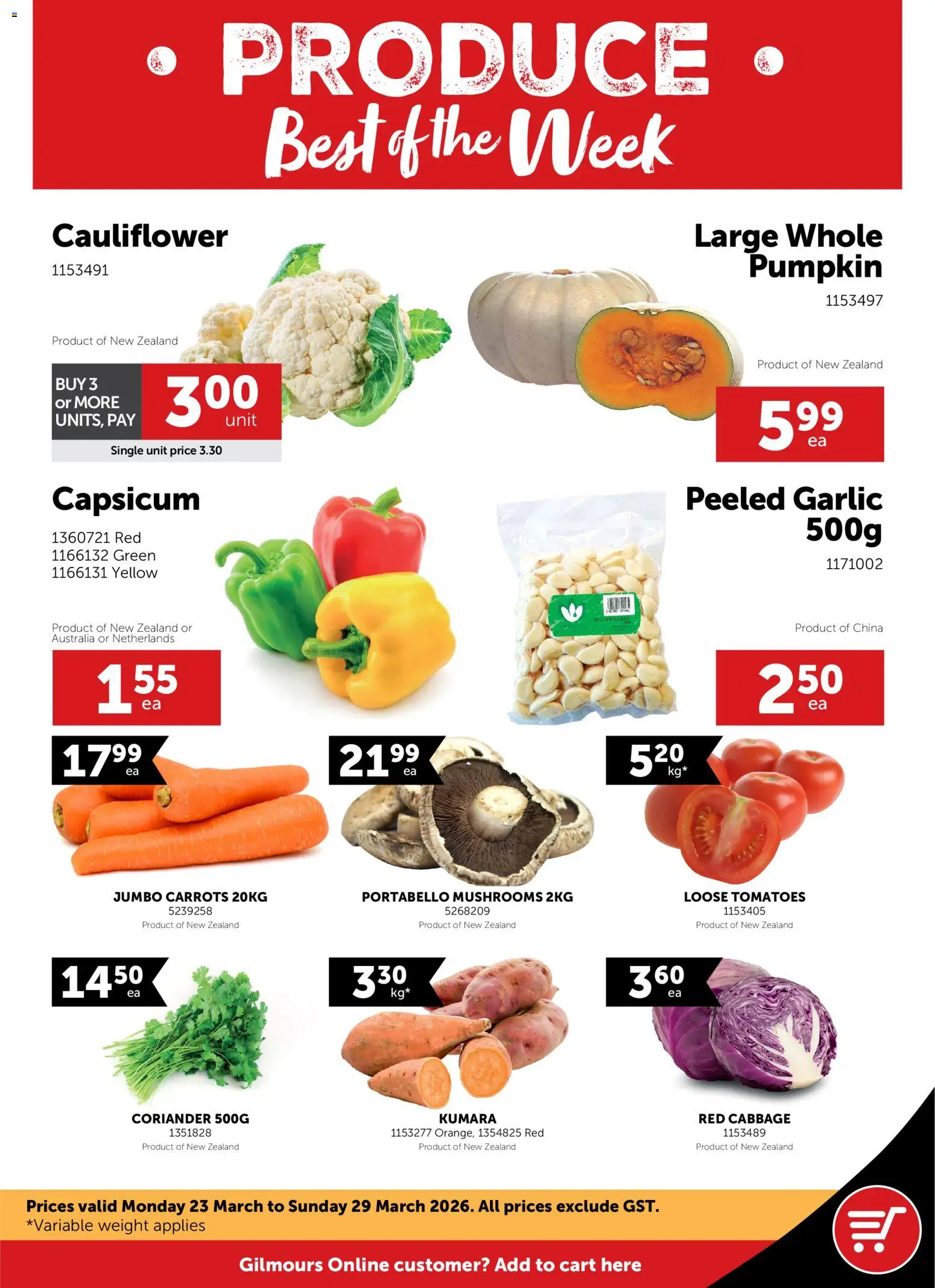 Preview of catalogue Gilmours catalogue from shop Gilmours valid 23 Mar 2026