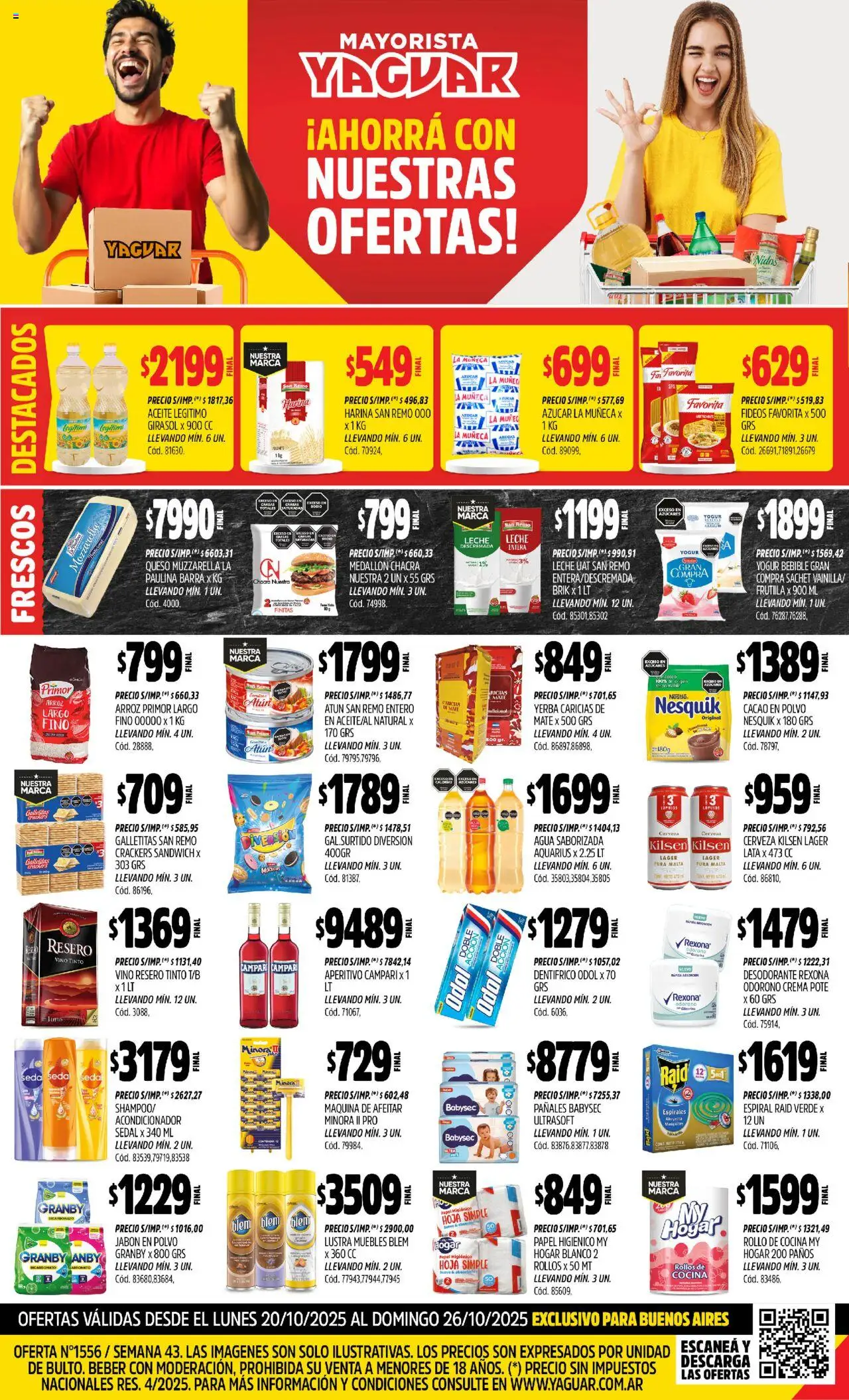Yaguar Catálogo del 20/10/2025 Online