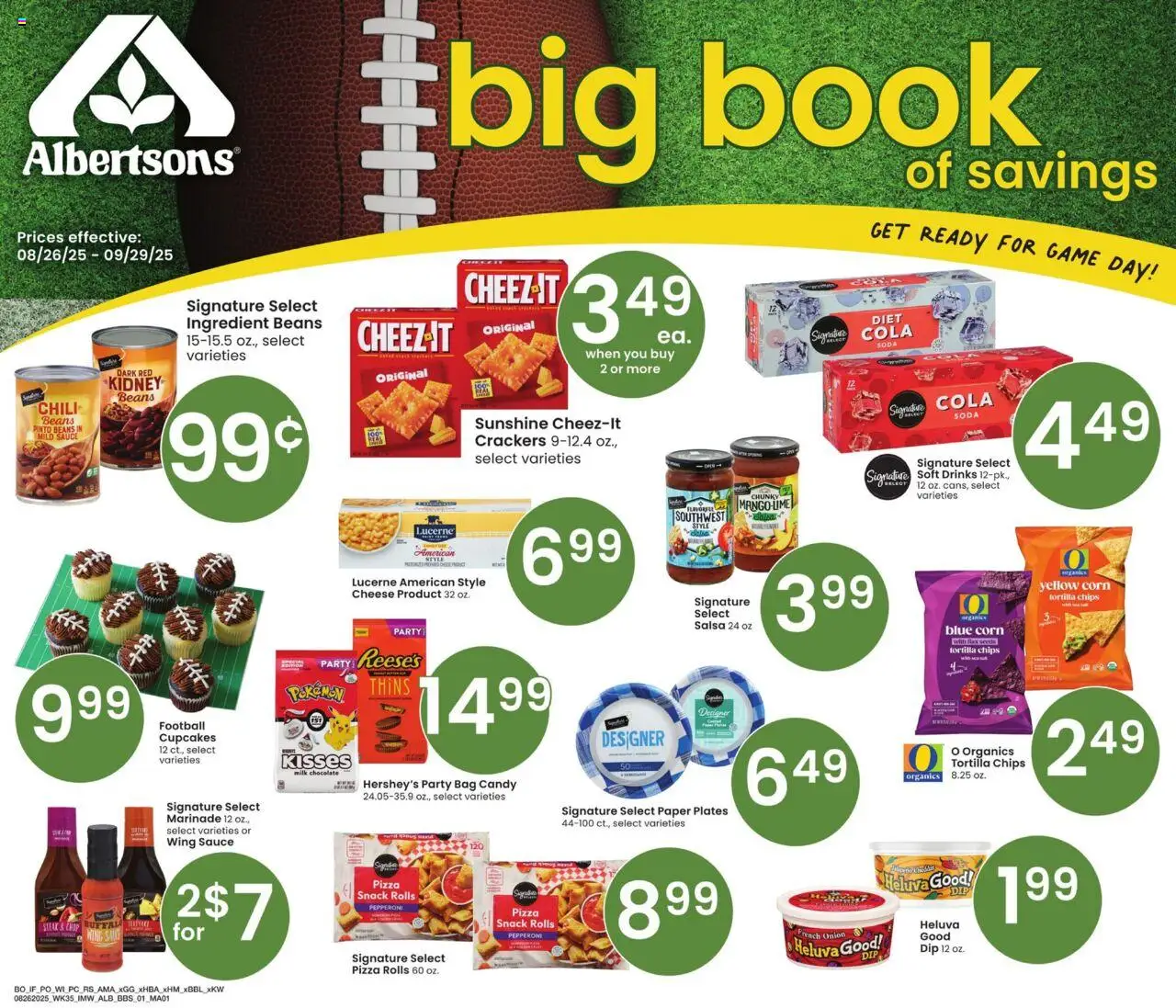 Albertsons Big Book of Savings from 08/26/2025 - Flyer - Page number 1