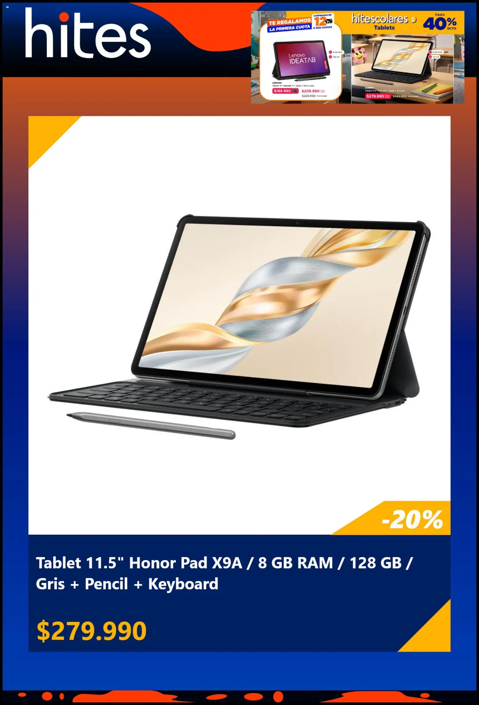 Folleto de la tienda Hites válido desde el 03.03.2026 