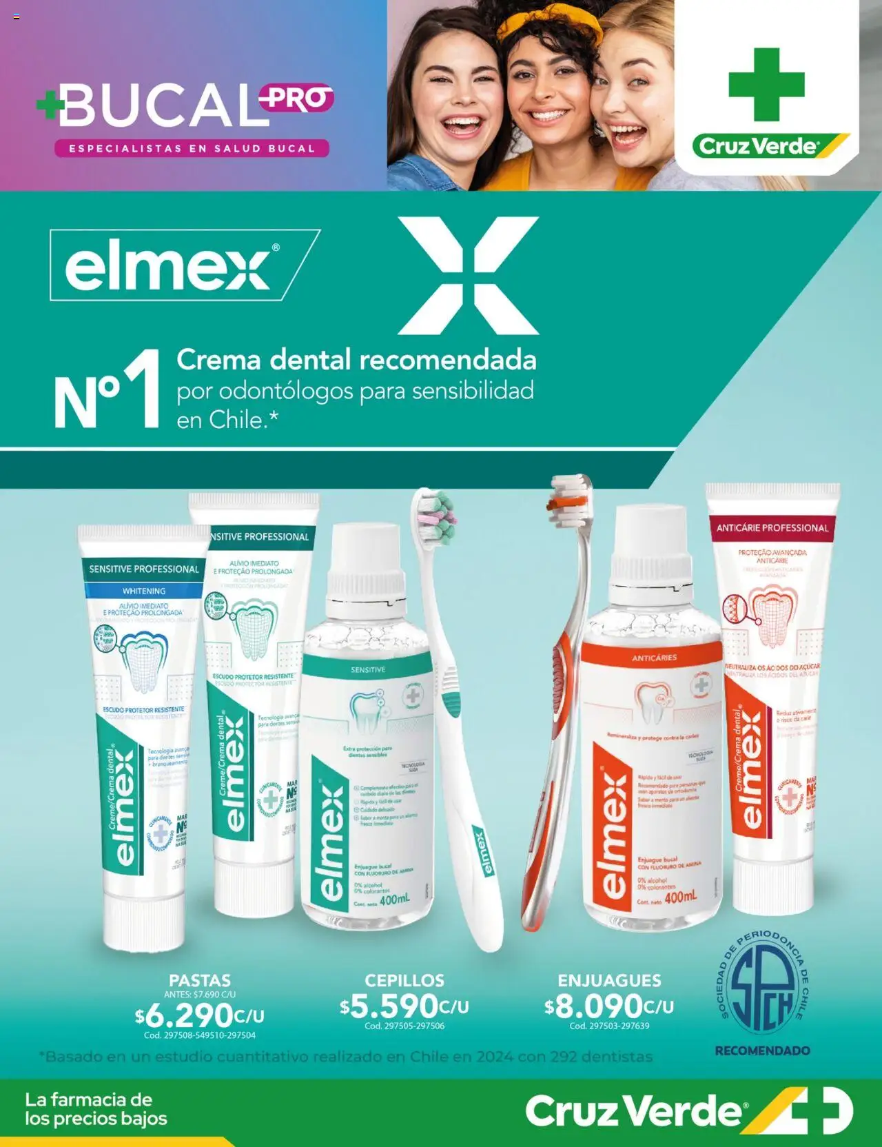 Cruz Verde Bucal Pro Elmex > válido desde 31.07.2025 > número de página 1