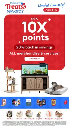 Preview of leaflet Petsmart - Weekend Flyer from shop Petsmart is valid from Apr 06, 2026