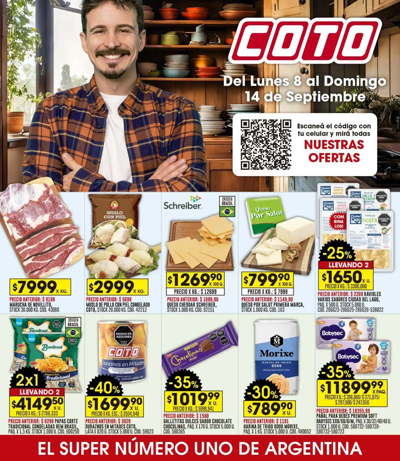 Coto Ofertas del 08/09/2025 >> Catálogo