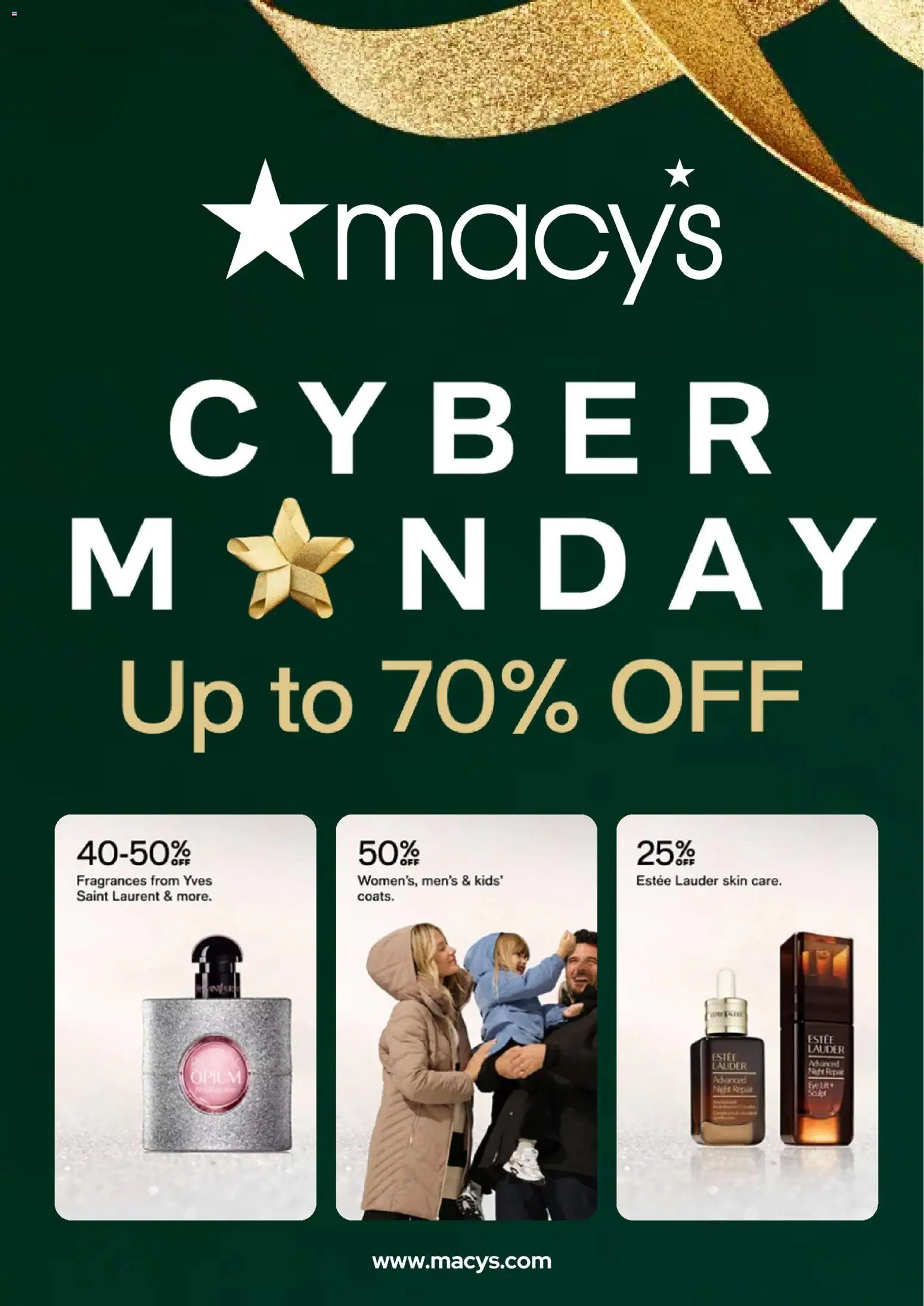 Ad Preview of Macy's Cyber Monday from 11/30/2025