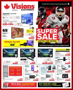 Preview of leaflet Weekly flyer / circulaire from shop Visions is valid from Jan 30, 2026