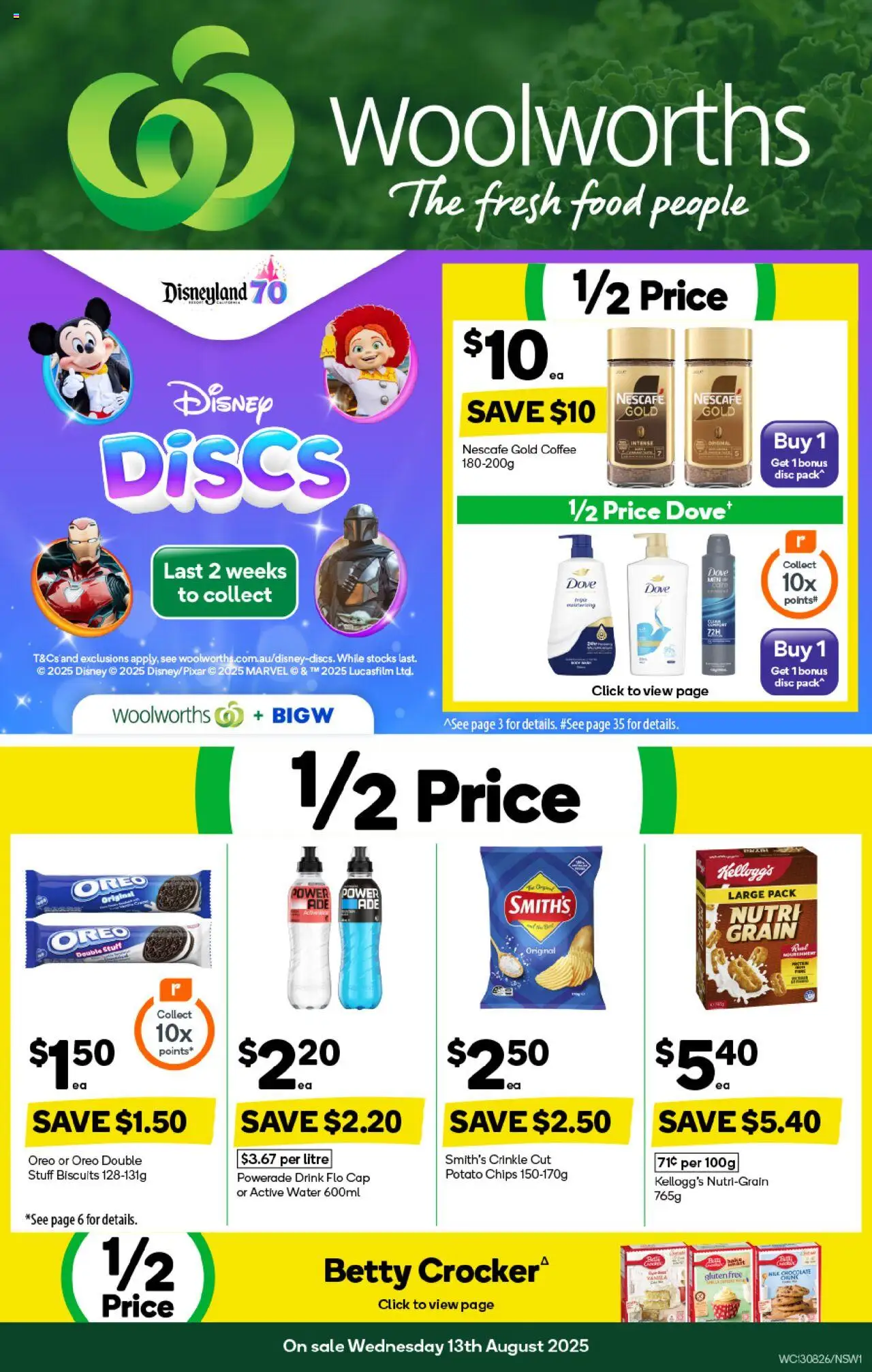Woolworths catalogue valid from 13/08/2025 - page 1
