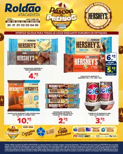 Pré-Visualização do folheto "Roldão ofertas Hershey’s" da loja Roldão válido a partir de 30/03/2026