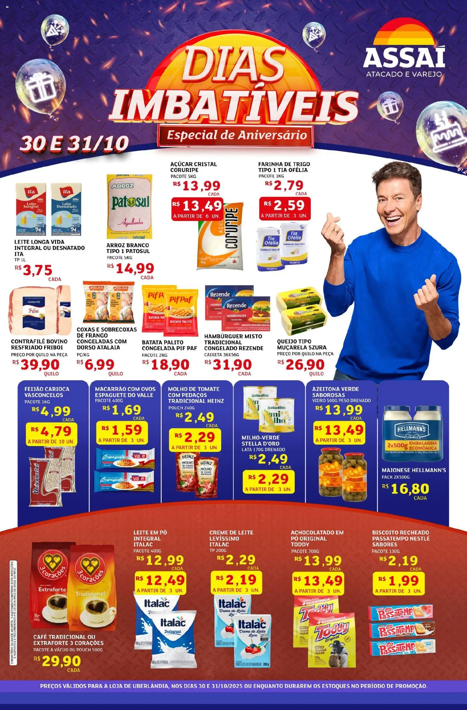 Pré-Visualização do folheto "Encarte - MG" da loja Assaí Atacadista válido a partir de 30/10/2025