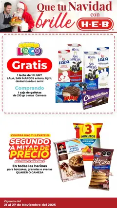 Vista previa las ofertas de la tienda H-E-B - Folleto desde el 21/11/2025 | Página: 2