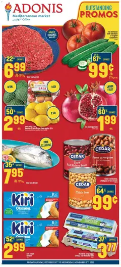 Preview of leaflet Weekly Flyer from shop Adonis is valid from Oct 30, 2025